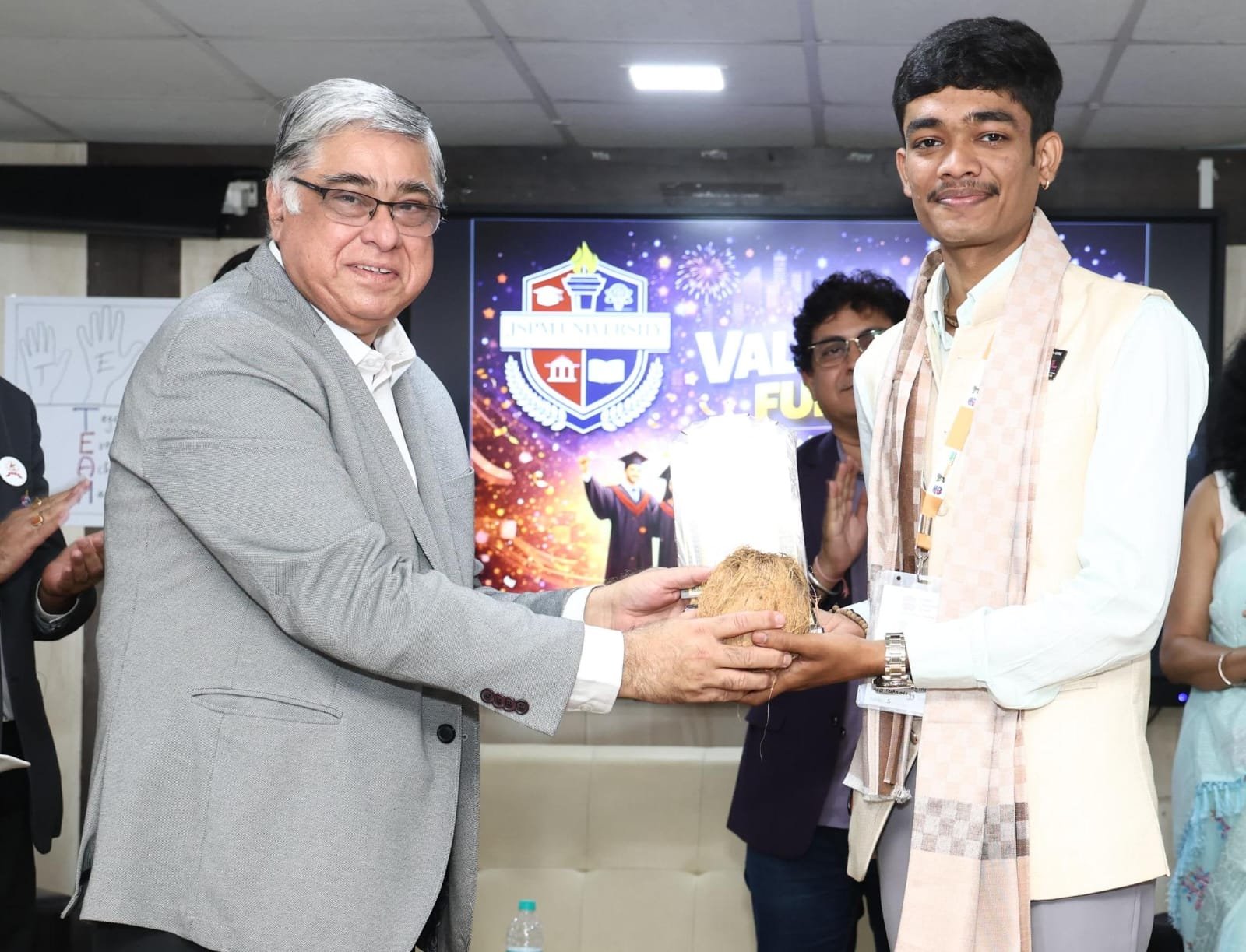 Drith Infra presenting its entrepreneurial journey at JSPM