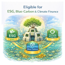 ESG, Blue-Carbon & Climate Finance KPI illustration